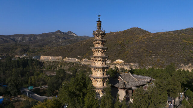 A scenic view of Changzhi Yuanqi Temple