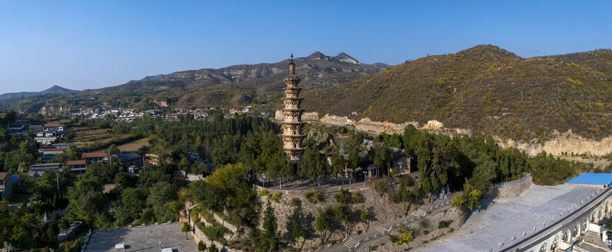 A scenic view of Changzhi Yuanqi Temple