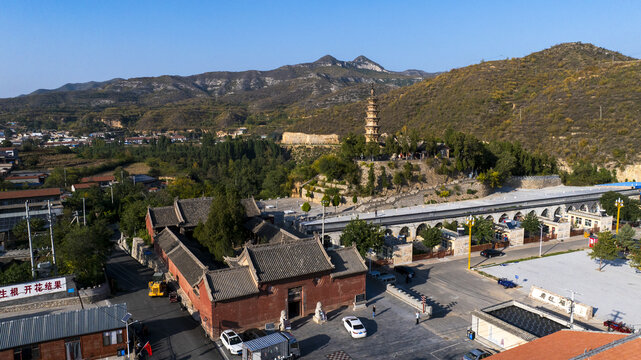 A scenic view of Changzhi Yuanqi Temple
