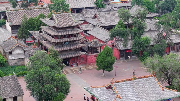A scenic view of Changzhi Yuhuang Guan