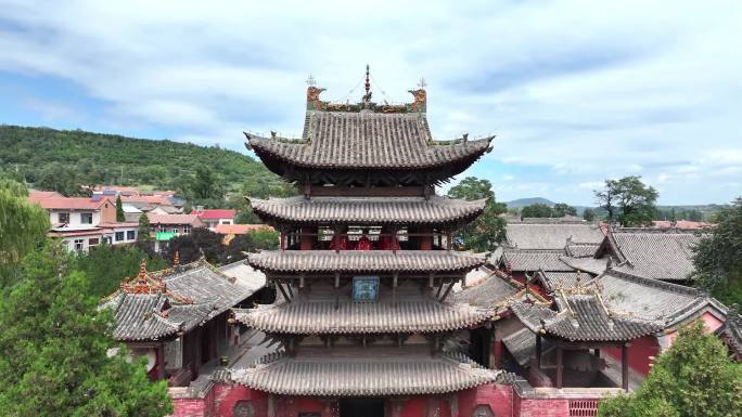 A scenic view of Changzhi Yuhuang Guan