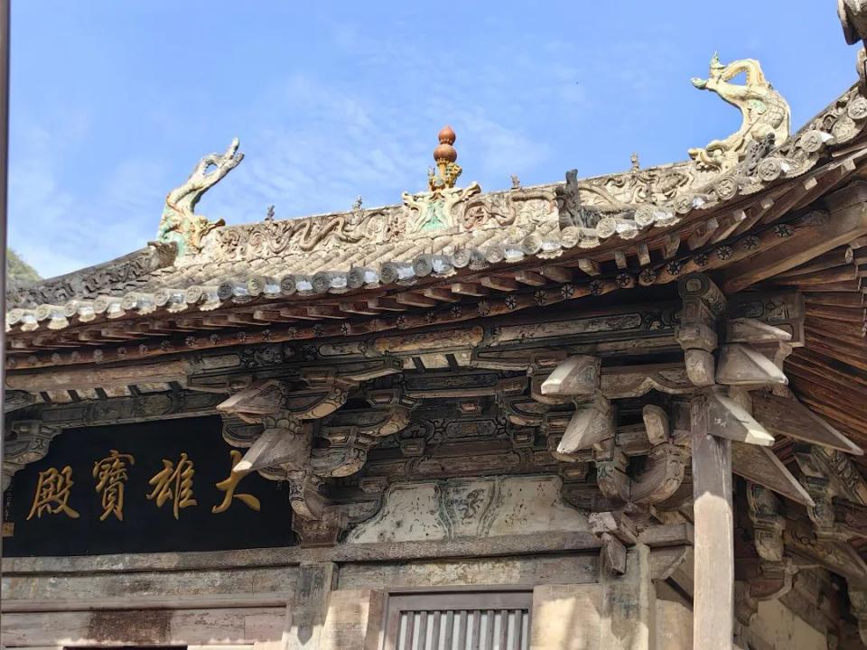 A scenic view of Changzhi Zhaoze Wang Miao