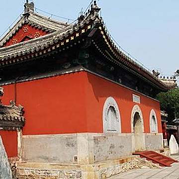 A scenic view of Changzhi Zhengjue Temple
