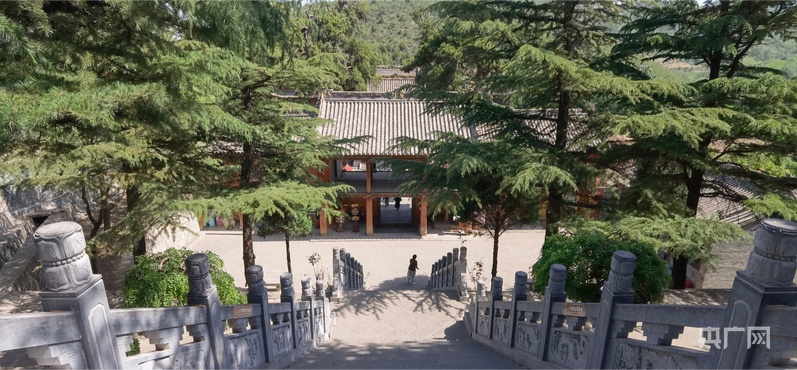 A scenic view of Changzhi Zhenze Erxian Gong