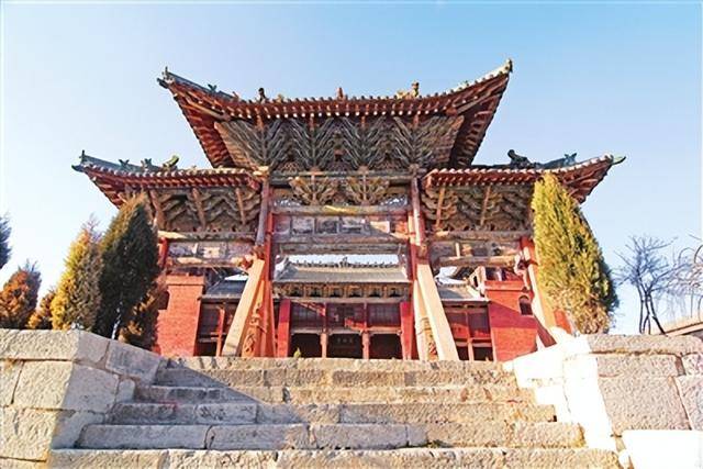 A scenic view of Changzhi Zhenze Erxian Gong
