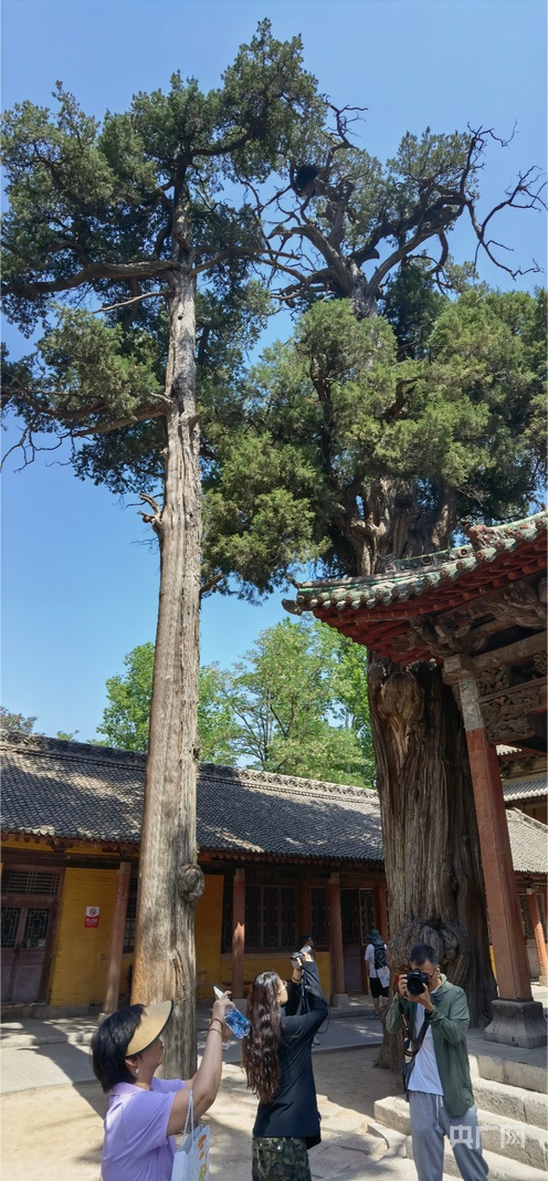 A scenic view of Changzhi Zhenze Erxian Gong