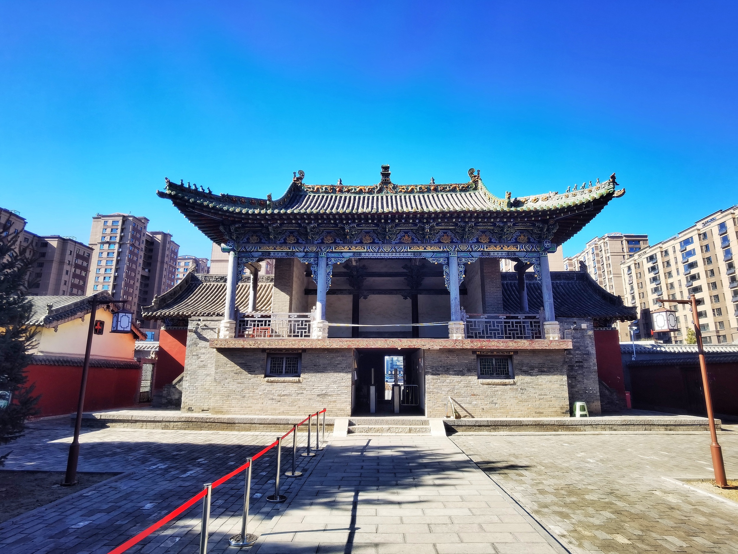 A scenic view of Changzhi Zhongzhang Fuxi Temple