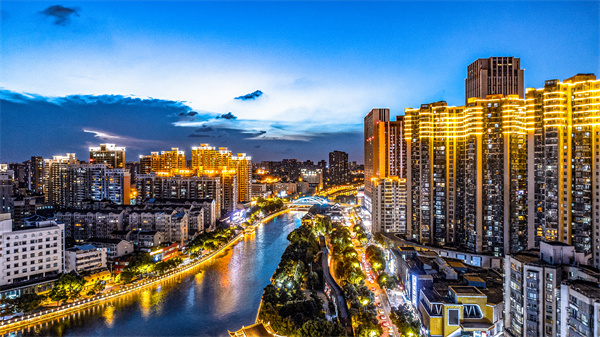 A scenic view of Changzhou Dayunhe Subitems