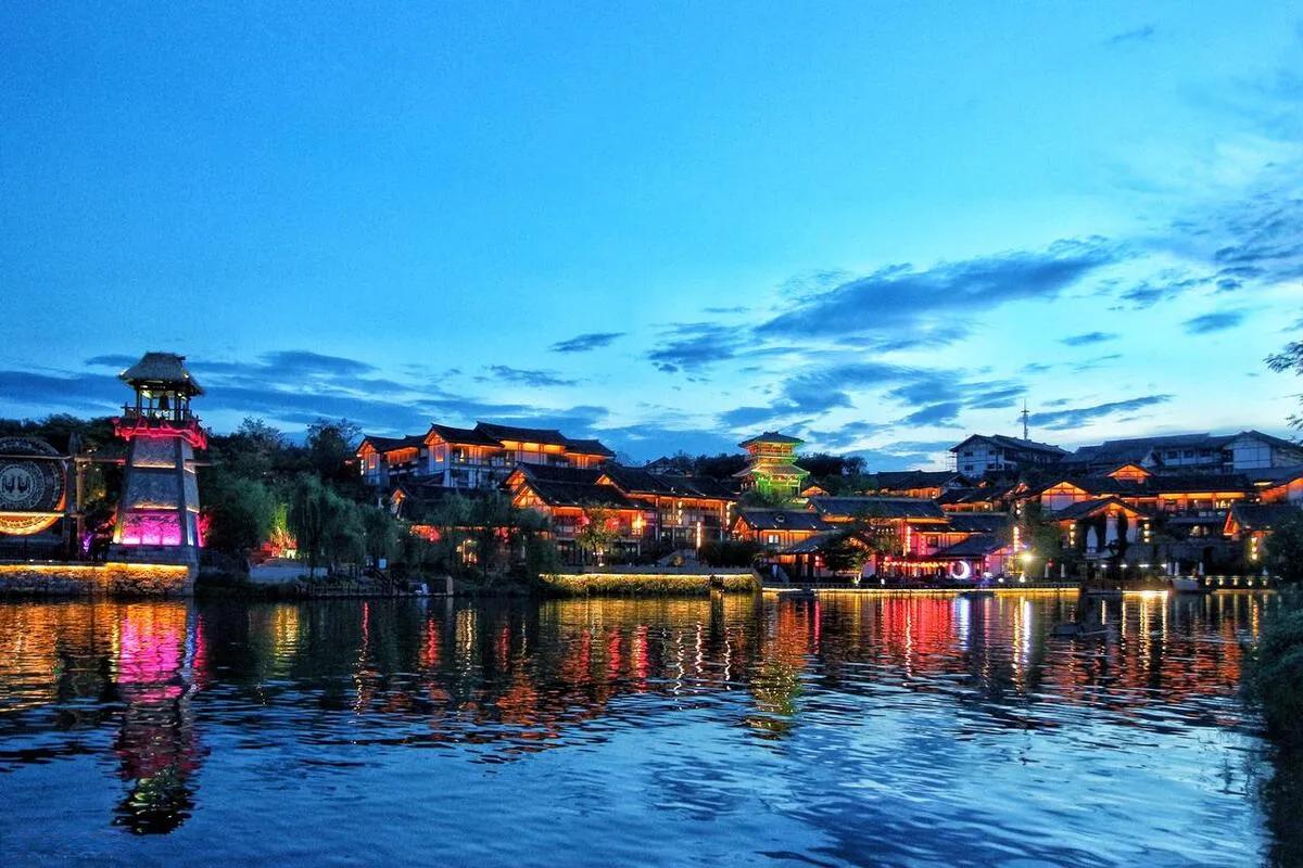 A scenic view of Changzhou Jinyuan