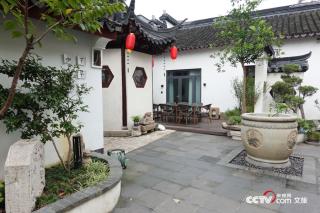 A scenic view of Changzhou Tangshi Minzhai
