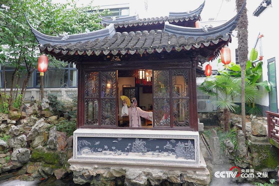 A scenic view of Changzhou Tangshi Minzhai