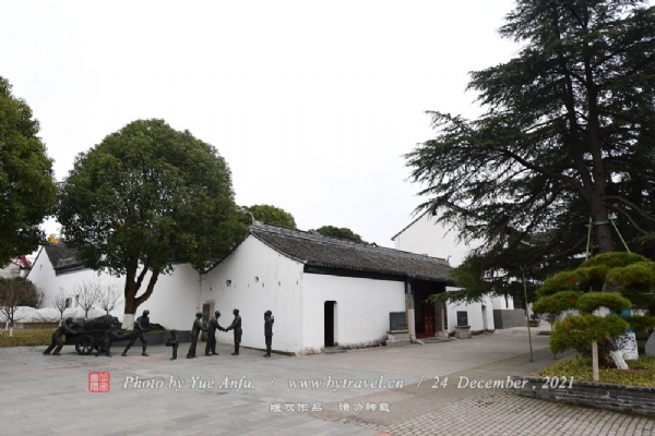 A scenic view of Changzhou Xinsijun Jiangnan Zhihuibu Jiuzhi