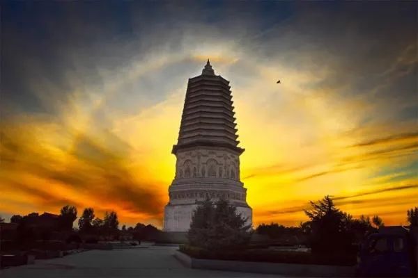 A scenic view of Chaoyang Beita