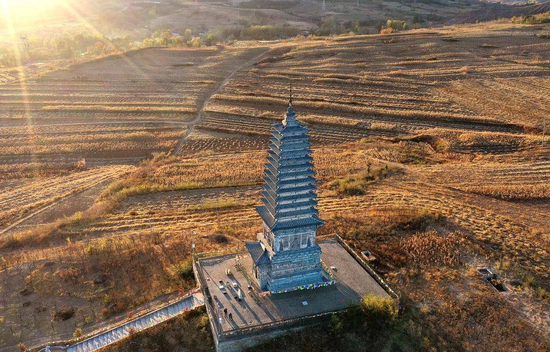 A scenic view of Chaoyang Dongpingfang Ta