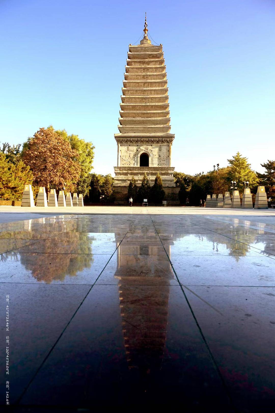 A scenic view of Chaoyang Dongpingfang Ta