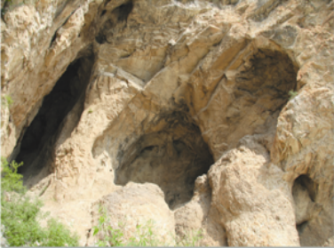 A scenic view of Chaoyang Gezidong Yizhi