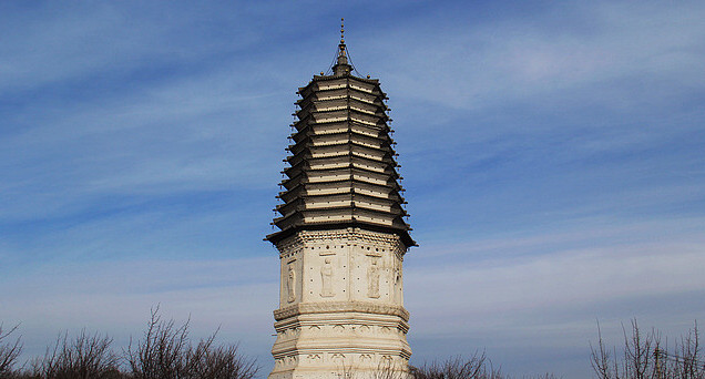 A scenic view of Chaoyang Huanghuatan Ta