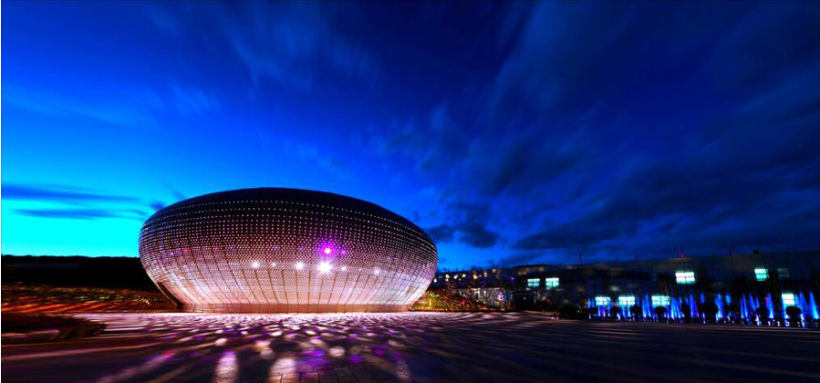 A scenic view of Chaoyang Niuheliang Yizhi