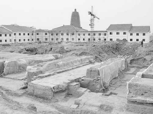 A scenic view of Chaoyang Sanyan Longcheng Yizhi