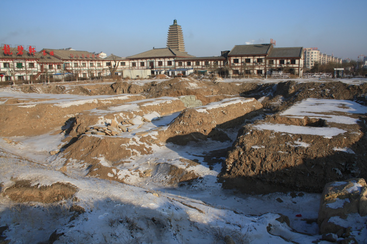 A scenic view of Chaoyang Sanyan Longcheng Yizhi