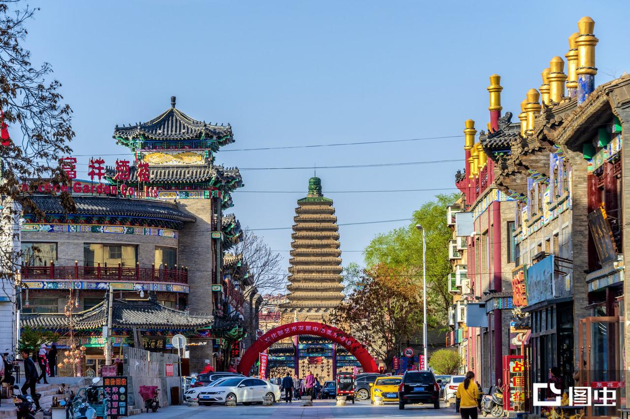 A scenic view of Chaoyang Wuliancheng Chengzhi