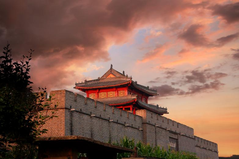 A scenic view of Chaoyang Wuliancheng Chengzhi