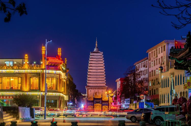 A scenic view of Chaoyang Wuliancheng Chengzhi