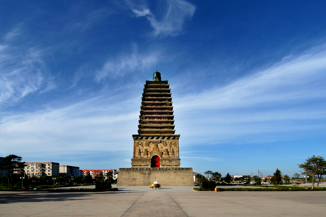 A scenic view of Chaoyang Yunjiesi Ta