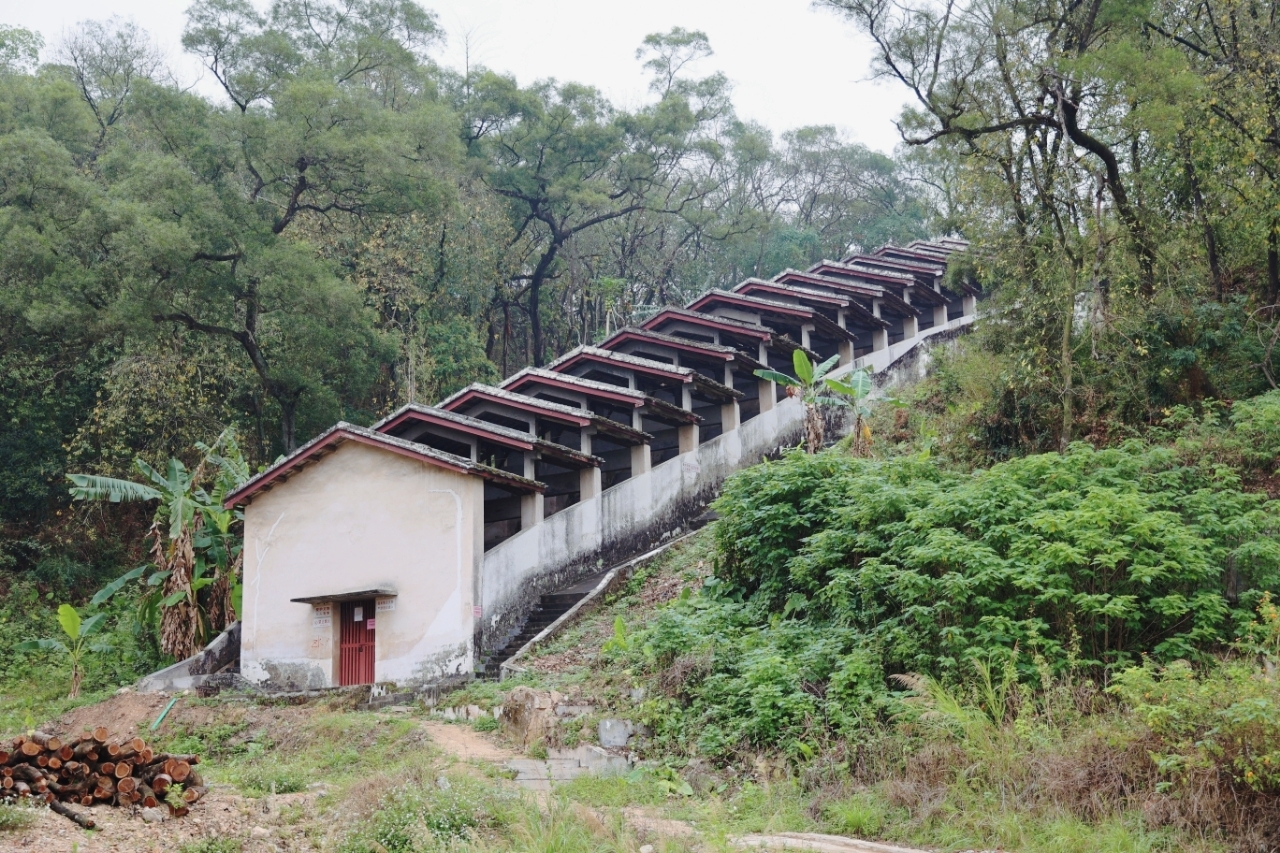 A scenic view of Chaozhou Bijiashan Chaozhou Yao Yizhi