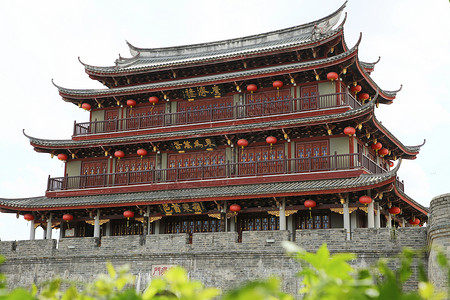 A scenic view of Chaozhou Congxigong Ci