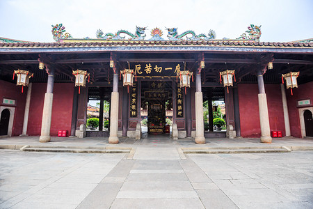 A scenic view of Chaozhou Congxigong Ci