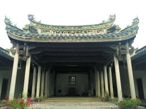 A scenic view of Chaozhou Congxigong Ci