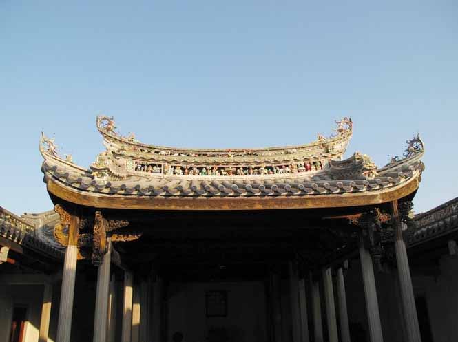 A scenic view of Chaozhou Congxigong Ci