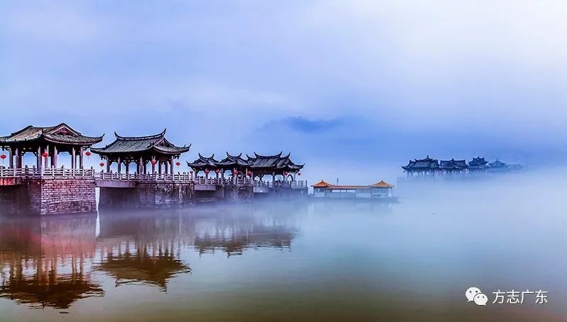 A scenic view of Chaozhou Guangjiqiao
