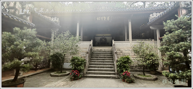 A scenic view of Chaozhou Hanwengong Ci