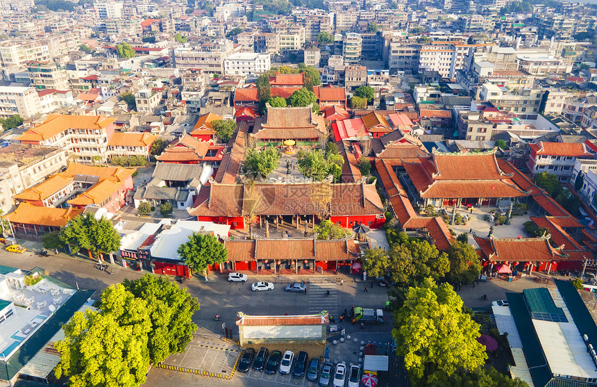 A scenic view of Chaozhou Kaiyuansi