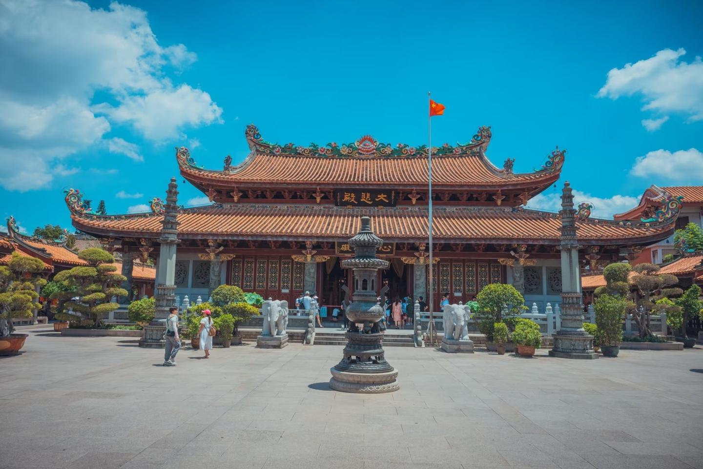 A scenic view of Chaozhou Kaiyuansi