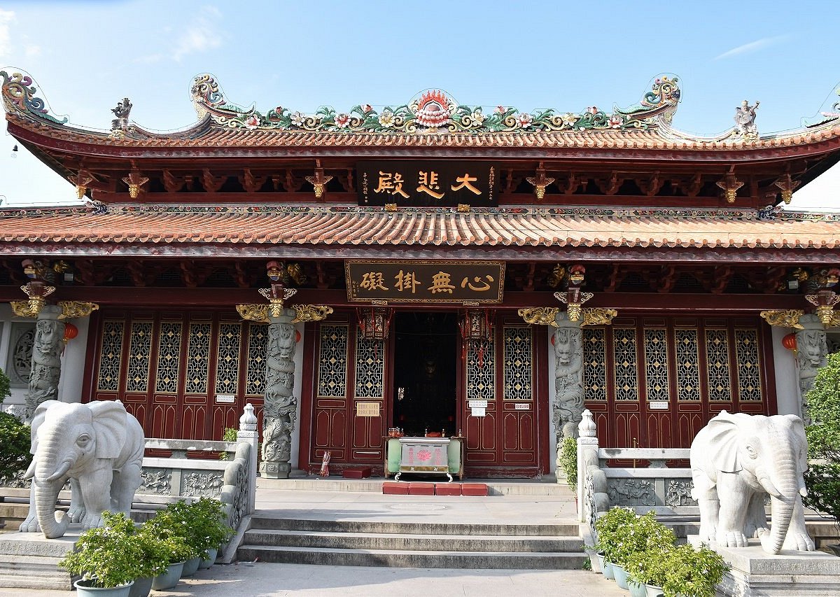 A scenic view of Chaozhou Kaiyuansi