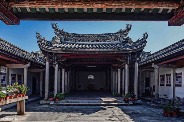 A scenic view of Chaozhou Laocheng Guminju Jianzhuqun
