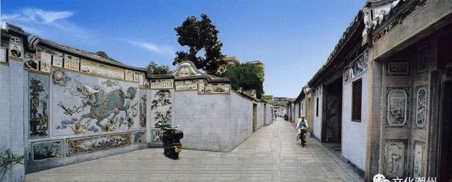 A scenic view of Chaozhou Laocheng Guminju Jianzhuqun