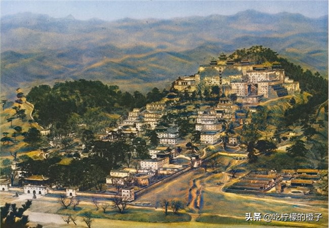 A scenic view of Chengde Fujianggou Site