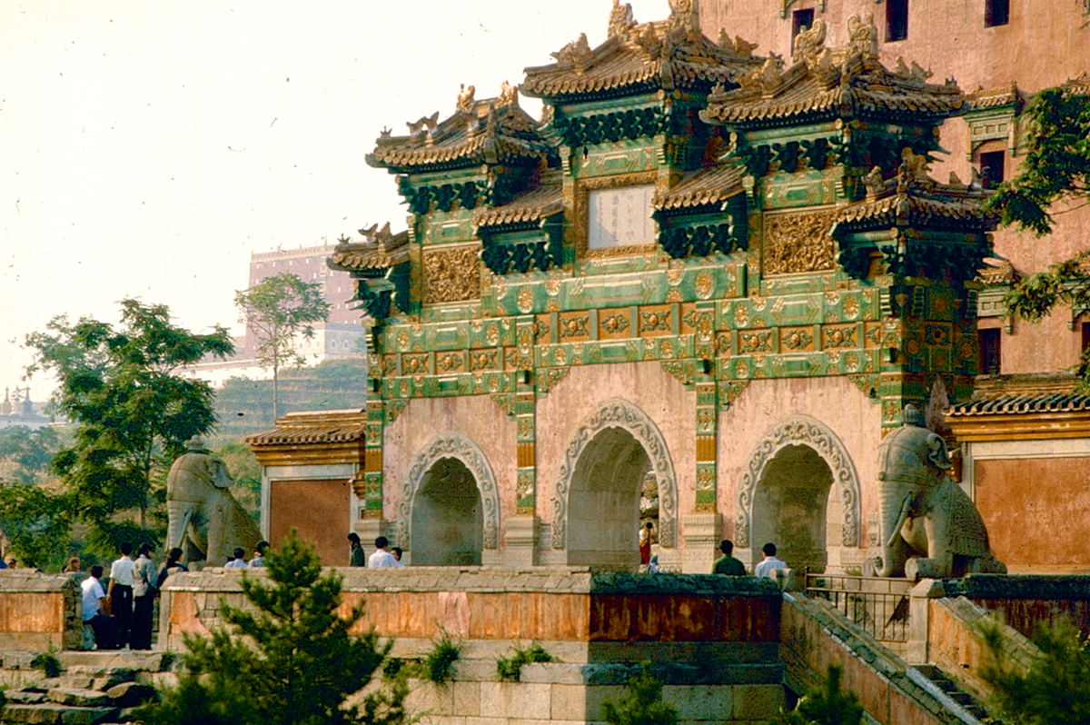 A scenic view of Chengde Huizhou City Site