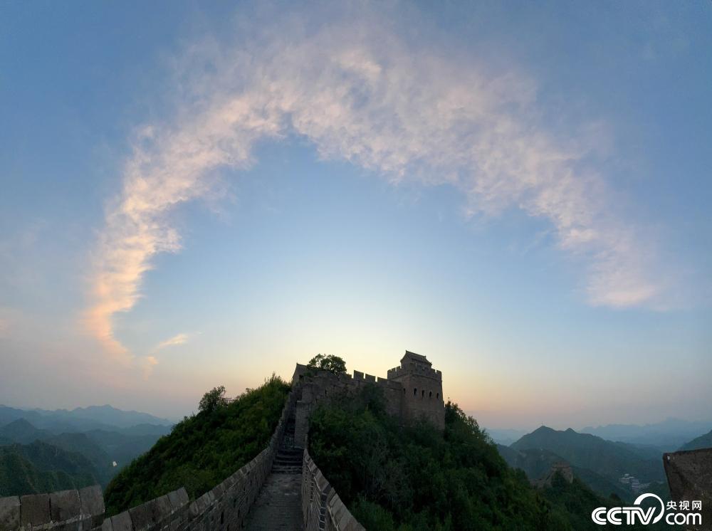 A scenic view of Chengde Jinshanling Great Wall