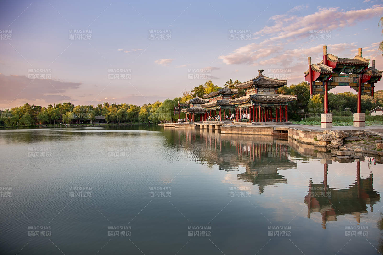 A scenic view of Chengde Mountain Resort