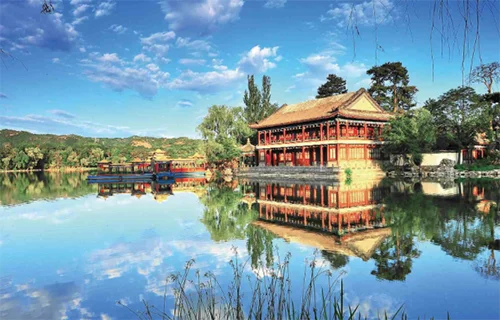 A scenic view of Chengde Mountain Resort