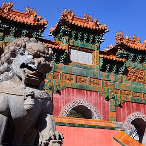 A scenic view of Chengde Puyou Temple
