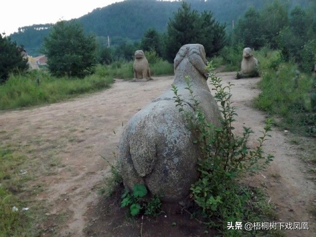 A scenic view of Chengde Shiyang Shihu Tombs