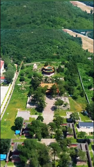 A scenic view of Chengde Shuxiang Temple