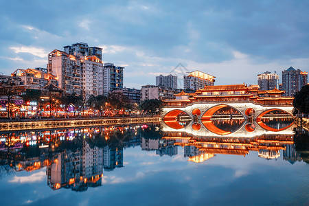 A scenic view of Chengdu Baoguangsi