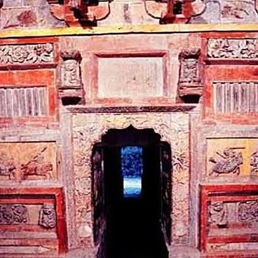 A scenic view of Chengdu Gushu Chuanguan Hezangmu